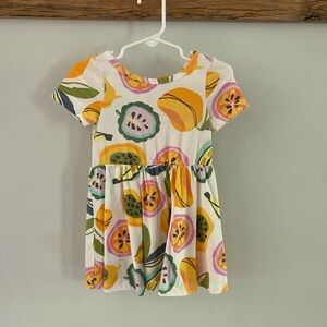 Tea Collection Multicolor Fruit Twirl Dress